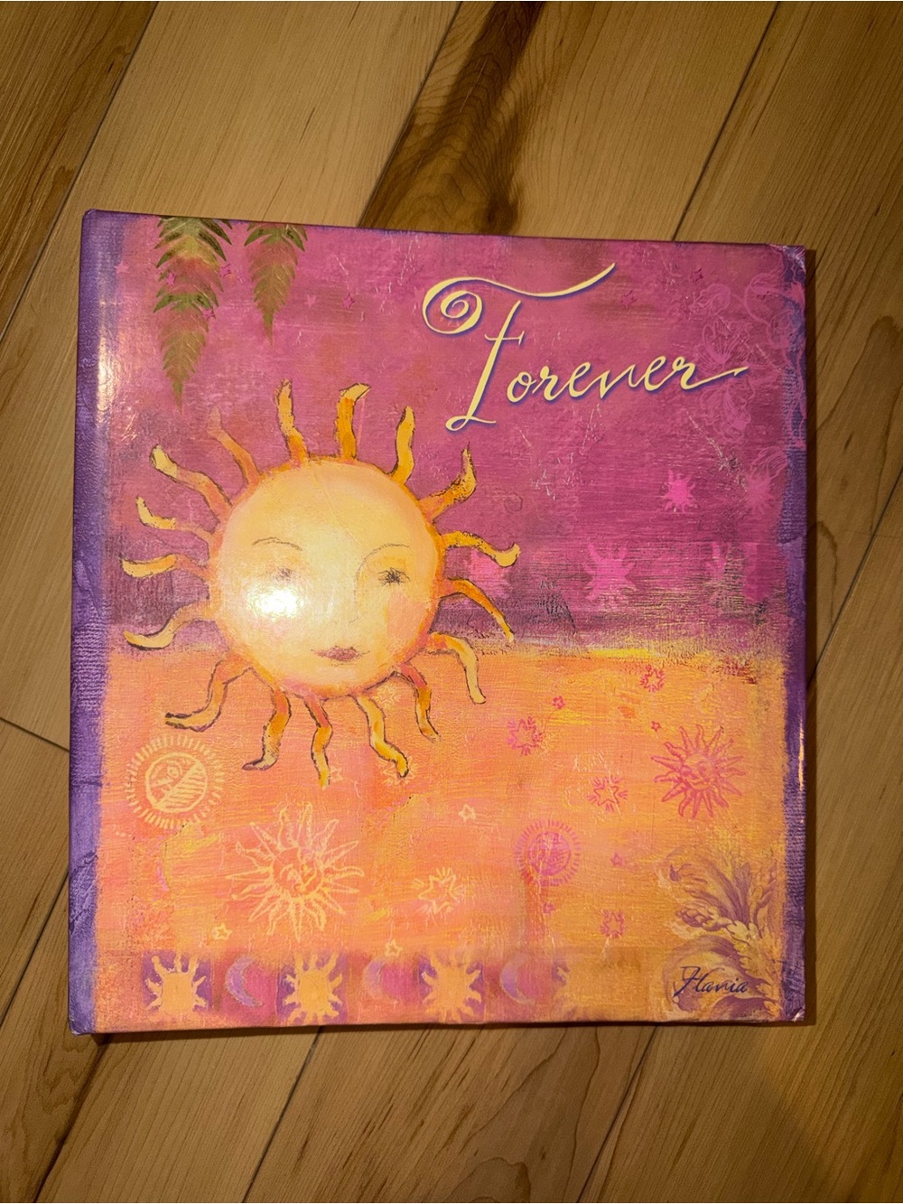 Vintage flavia celestial photo album